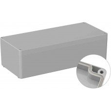 Grey ABS General Purpose Enclosure, IP65, IK07, Grey Lid, 150 x 340 x 100mm