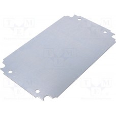 Mounting plate, galvanized steel, (W x H) 150 x 250 mm, silver, NSYMM32