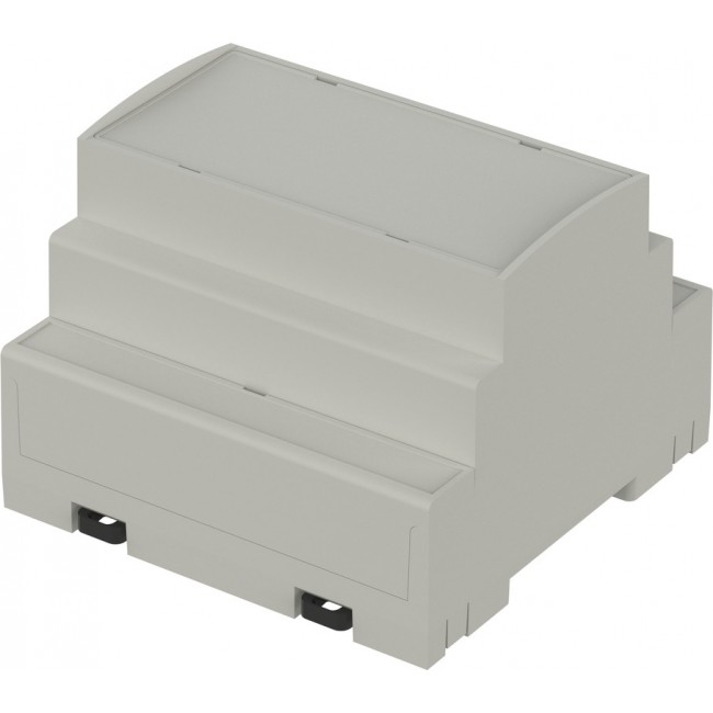 65610087.S1 CNC 87.5, CombiNorm-Control Series Light Grey Flame Retardant ABS Enclosure, IP20, 89.2 x 89.8 x 65.2mm