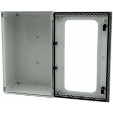 Fibreglass Reinforced Polyester Wall Box, IP66, Viewing Window, 500 mm x 400 mm x 200mm