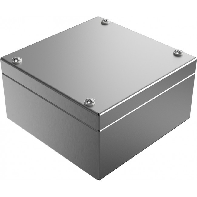 371515080, Stainless Steel Enclosures Series Stainless Steel Wall Box, IP66, 150 mm x 150 mm x 81mm