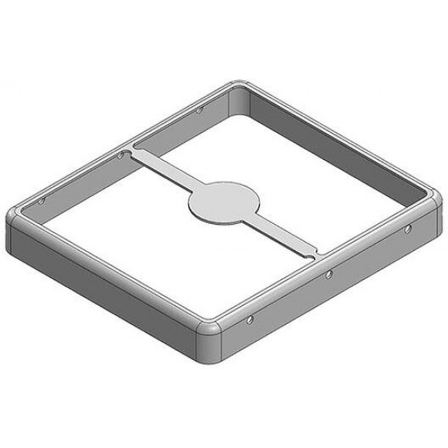 MS382-10F, EMI Gaskets, Sheets, Absorbers & Shielding 38.2 x 33.3 x 5mm Two-piece Drawn-Seamless RF Shield/EMI Shield FRAME (CRS)