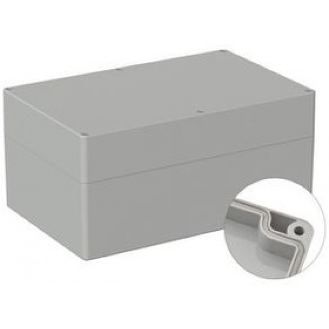 5U340100, Plastic Enclosure 160x250x119mm Grey ABS IP66