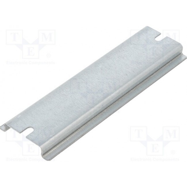 CHM-3, DIN rail; steel; W: 35mm; L: 110mm; Plating: zinc