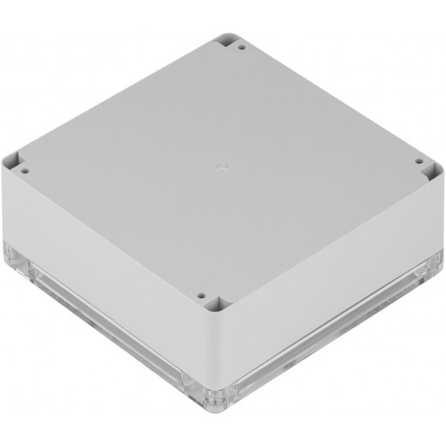 Grey ABS, Polycarbonate Enclosure, IP67, IK07, 149.85 x 149.85 x 60mm