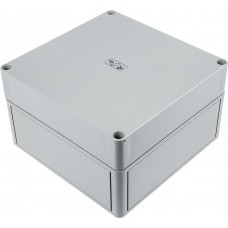 11090701, TK PS Series Grey Polystyrene Enclosure, IP66, Grey Lid, 182 x 180 x 111mm