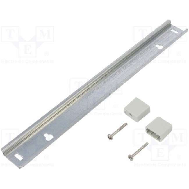 AK3-NS35-275, DIN rail; steel; W: 35mm; H: 7.5mm; L: 275mm; for enclosures