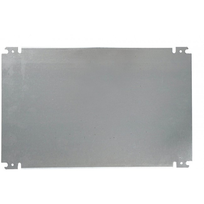 M400P300GE, Steel Mounting Plate, 400mm H, 300mm W for Use with GL66 Enclosure