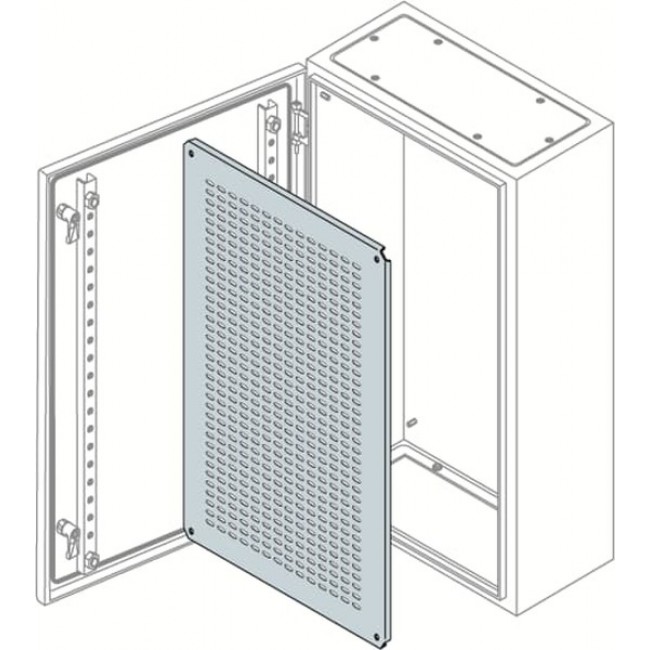 TQ3020 TQ3020 SR, SR/SRN Series Steel Perforated Mounting Plate, 300mm H, 200mm W, 300mm L for Use with Enclosure