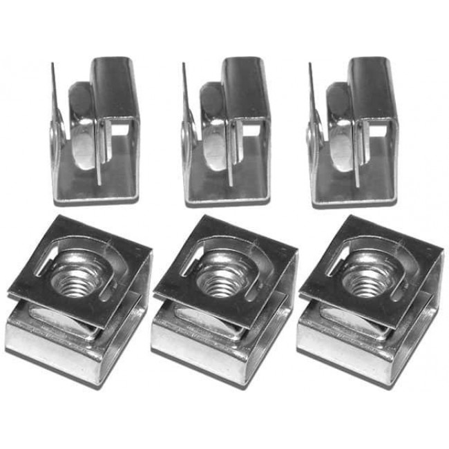 1421NP250, Rack Mounting Hardware Clip Nuts