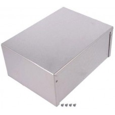 1411RU, Enclosures, Boxes, & Cases Utility Enclosure - 8.0 x 6.0 x 3.5" - Unfinished Aluminum