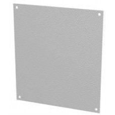 N1JP66PP, Electrical Enclosure Accessories N1J Series Panel - Fits Encl. 6 x 6 - Steel/Wht