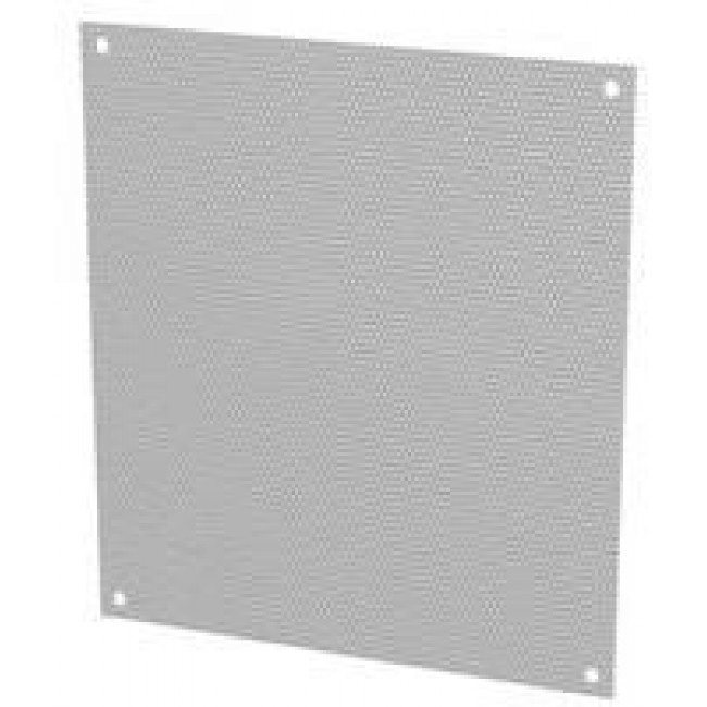 N1JP66PP, Electrical Enclosure Accessories N1J Series Panel - Fits Encl. 6 x 6 - Steel/Wht