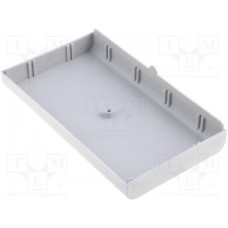 OABS123X14-S, Корпус: основание корпуса; Х: 70мм; Y: 123мм; Z: 14,5мм; ABS; серый