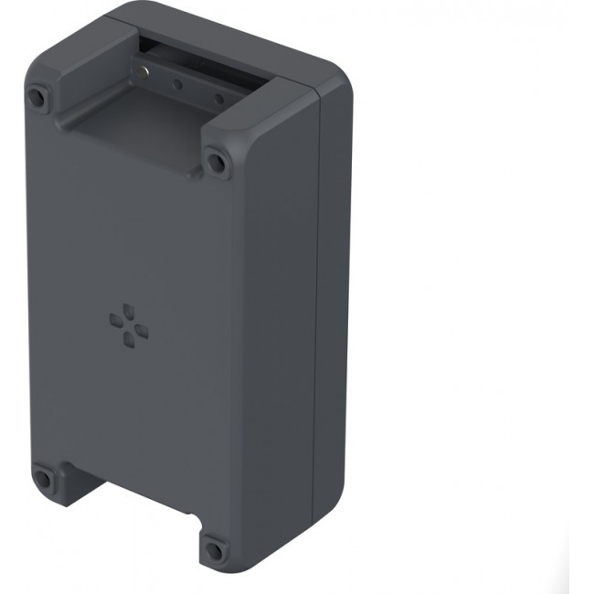 00163124, Bocube Alu Series Graphite Grey Aluminium General Purpose Enclosure, IP66, IP68, IP69, IK09, Graphite Grey Lid