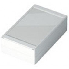 ABS enclosure, (L x W x H) 200 x 120 x 60 mm, light gray (RAL 7035), IP66, D2012201