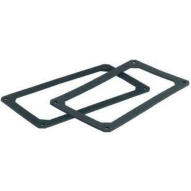 E007/002, Aluminium, Stainless Steel End Panel for Use with E005, E006 Cases, 2 x 1.5mm