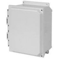 PJU181610HF, Electrical Enclosures N4X Solid Door Hinge Cover w/flange - 18 x 16 x 10 - Fiberglass