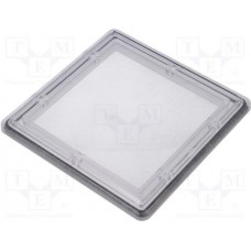 4.423.004, Inspection windows; polycarbonate; 118x118x11mm