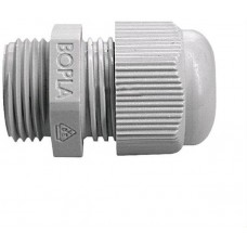 10000100, Cable Gland, 3 ... 6.5mm, PG7, Polyamide, Light Grey