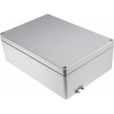 Aluminium Enclosure, IP65, IP66, IP67, IP68, Grey Lid, 111 x 330 x 230mm