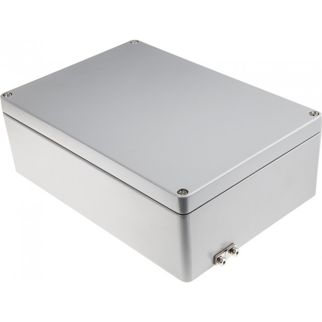 Aluminium Enclosure, IP65, IP66, IP67, IP68, Grey Lid, 111 x 330 x 230mm