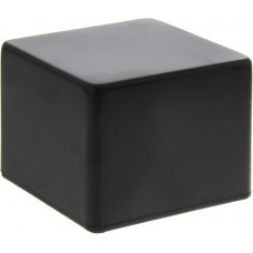 BIM2008/18-BLK/BLK, 2000 Series Black ABS Enclosure, IP54, Black Lid, 55 x 55 x 42mm
