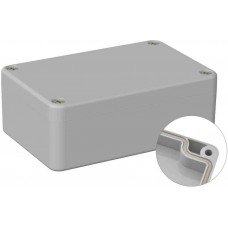 Grey ABS General Purpose Enclosure, IP66, IK07, Grey Lid, 64 x 98 x 36.4mm