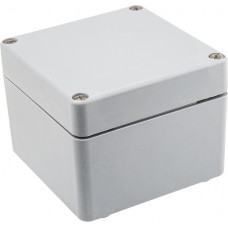 P 121209 ENCLOSURE, Euronord II Series Grey Polyester Enclosure, IP66, IP67, Grey Lid, 122 x 120 x 90mm