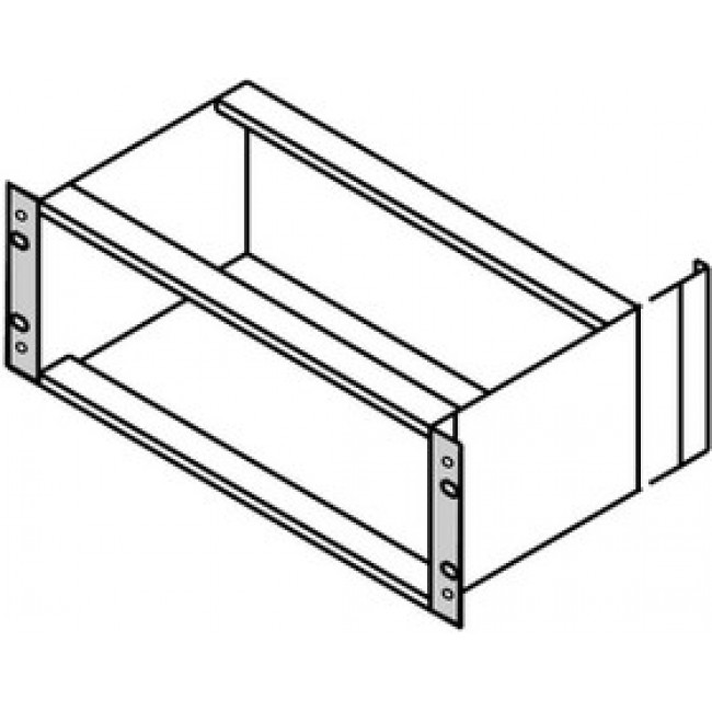 Holder, aluminum, (H) 132.6 mm, 3 U, 24560-198