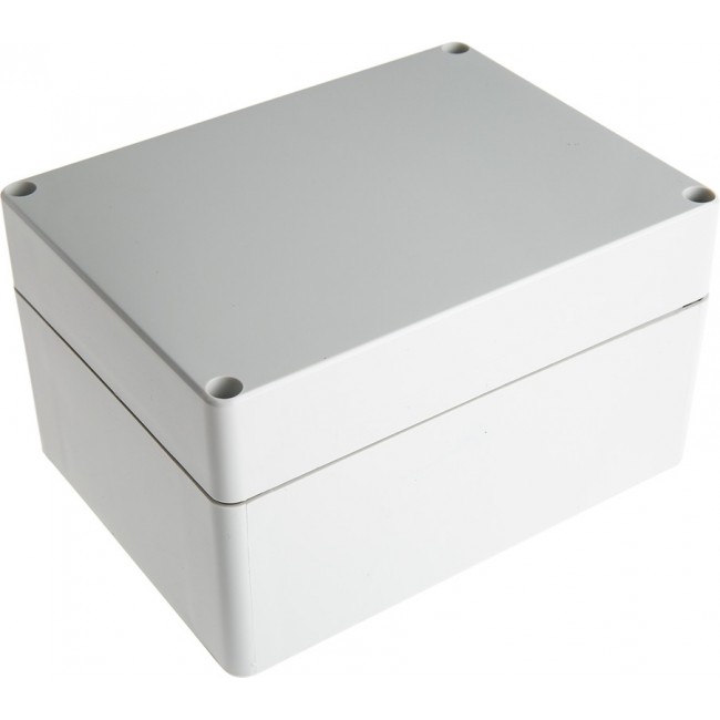 PC 121609 ENCLOSURE, Plastic Enclosure Euronord 160x90x120mm Light Grey Polycarbonate IP66 / IP67