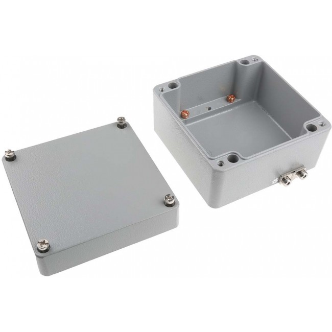 Aluminium Enclosure, IP66, IK09, 140 x 140 x 90mm