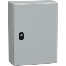 Door, (H x W x D) 400 x 300 x 150 mm, IP66, steel, light gray, NSYS3D4315P