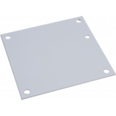 A6N6P, Metal, Steel Panel 4.250" L x 4.250" W (107.95mm x 107.95mm) White