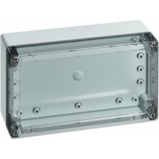 10100801, TG Series Grey ABS Enclosure, IP66, IP67, Grey Lid, 202 x 122 x 75mm