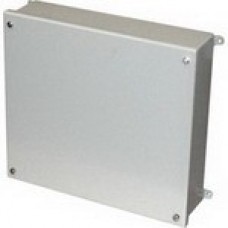 SNC-3756, Light Gray Stainless Steel Wall Mount NEMA Sheet Metal Box - External 15.75 x 11.81 x 7.87 Inches - Internal 15.1 x 11.17 x 7.29 I