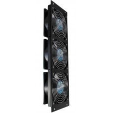 OET305-A, Rack Fan Tray, AC, 3 Fans, 401 CFM 16.50" L x 5.25" W x 1.75" H (419.1mm x 133.4mm x 44.5mm)