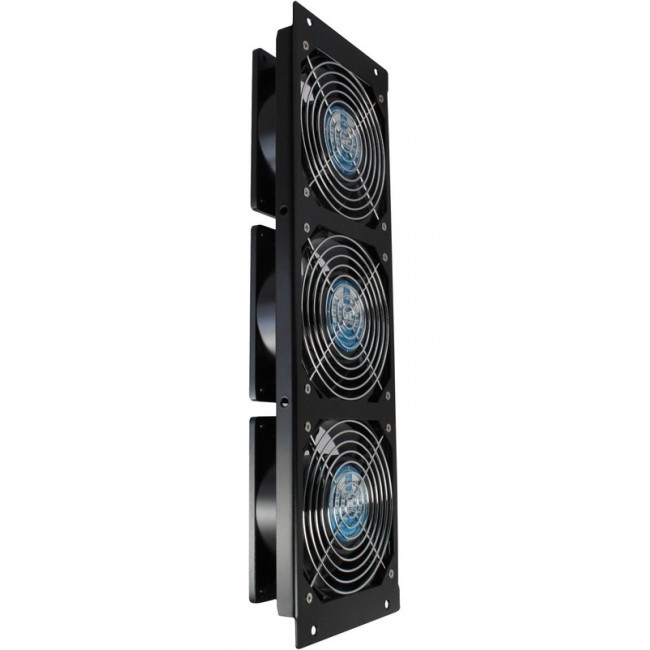 OET305-A, Rack Fan Tray, AC, 3 Fans, 401 CFM 16.50" L x 5.25" W x 1.75" H (419.1mm x 133.4mm x 44.5mm)