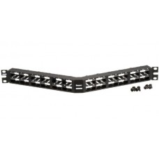 CPPA48HDWBLY, PATCH PANEL 48 PORT, MODULAR ANG