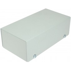 CUABOX008, Grey Aluminium Enclosure, Grey Lid, 125 x 85 x 60mm