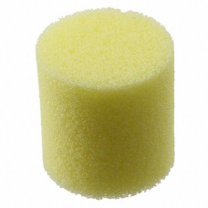 CF-40EG 1.0 DISK PAD, Foam 1.00" Diameter (25.4mm) X 1.000" (25.40mm) Polyurethane Yellow