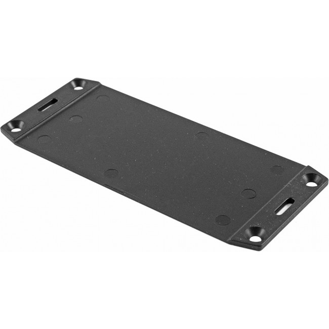 1591FCBK, Plastic Cover, Lid 5.706" L x 2.425" W x 0.118" H (144.93mm x 61.60mm x 3.00mm) Black