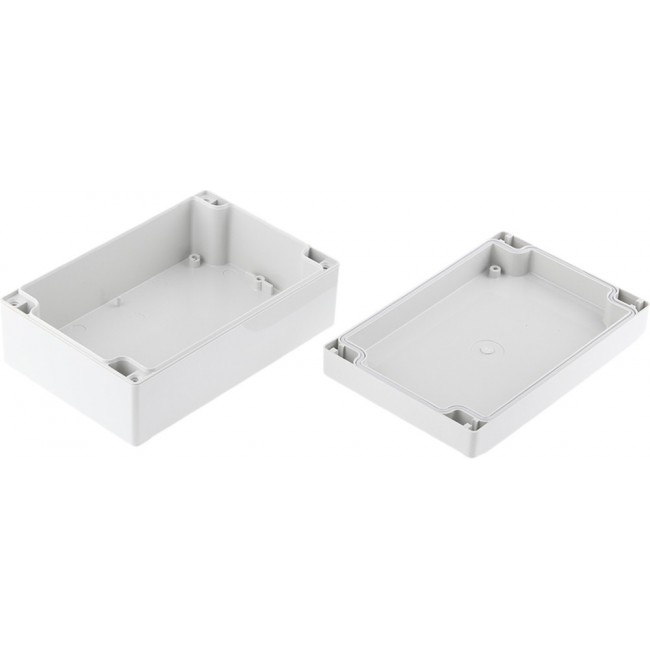 220.102.000, Technobox Series Grey ABS Enclosure, IP66, Grey Lid, 151 x 101 x 60mm