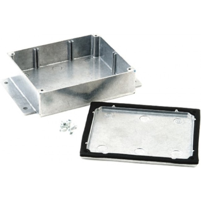 483-0100, 483 Series Die Cast Aluminium Enclosure, IP68, 170 x 101.6 x 77mm