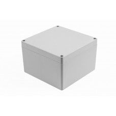 1554QA2GY, Enclosures, Boxes, & Cases General Enclosure - Grey/Grey Lid - 5.5 x 5.5 x 3.5in - Polycarbonate - N4X