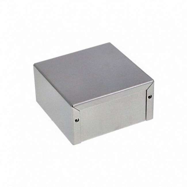 1411JU, Enclosures, Boxes, & Cases Utility Enclosure - 4.0 x4.0 x 2.0" - Unfinished Aluminum