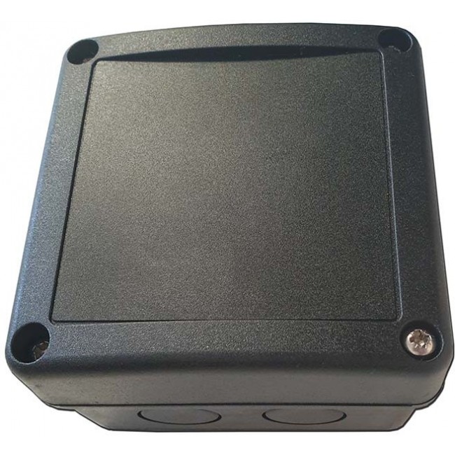 ENCML92BK-KIT, ENC-ML92 Series ABS Enclosure, IP68, Flanged, 92 x 92 x 60mm