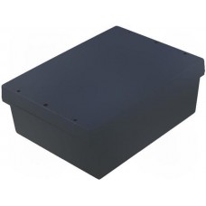 Z46A PS, 198x144x73.1мм, пластик, чёрный, с фланцами / Z46A PS