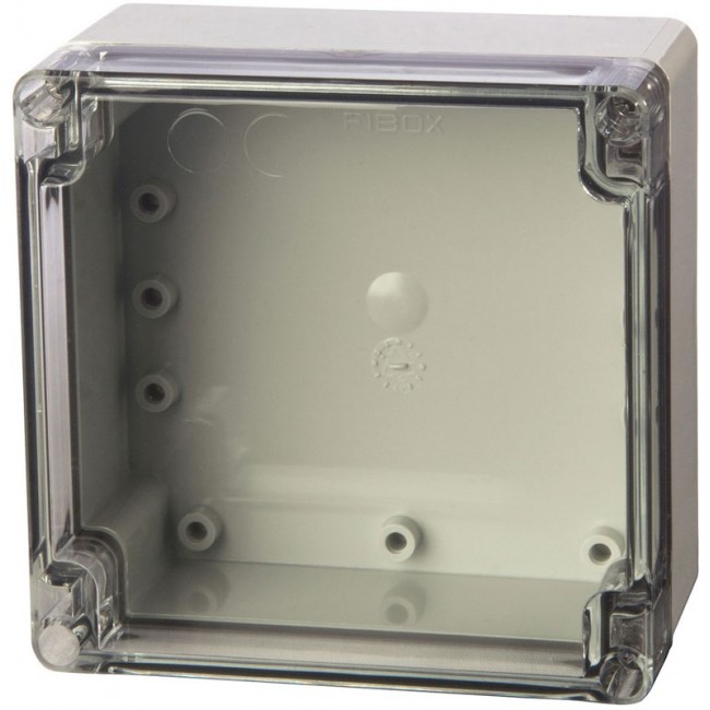 PC 121207 ENCLOSURE, Plastic Enclosure Euronord 122x65x120mm Light Grey Polycarbonate IP66 / IP67