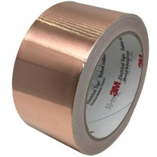 1181-2"x18yds, EMI Gaskets, Sheets, Absorbers & Shielding EMI SHIELD TAPE, Cu 2 IN x 18 YDS